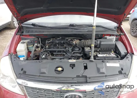 2012 Kia Sedona Lx z USA, uszkodzony, nr VIN KNDMG4C71C6418243